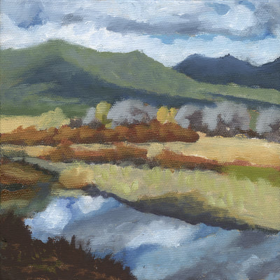 Fall Reflections, Hope Valley II by Terry Lockman