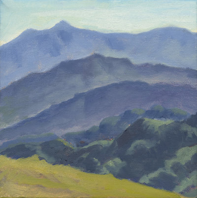 Mt. Tam from Sleepy Hollow Divide II by Terry Lockman
